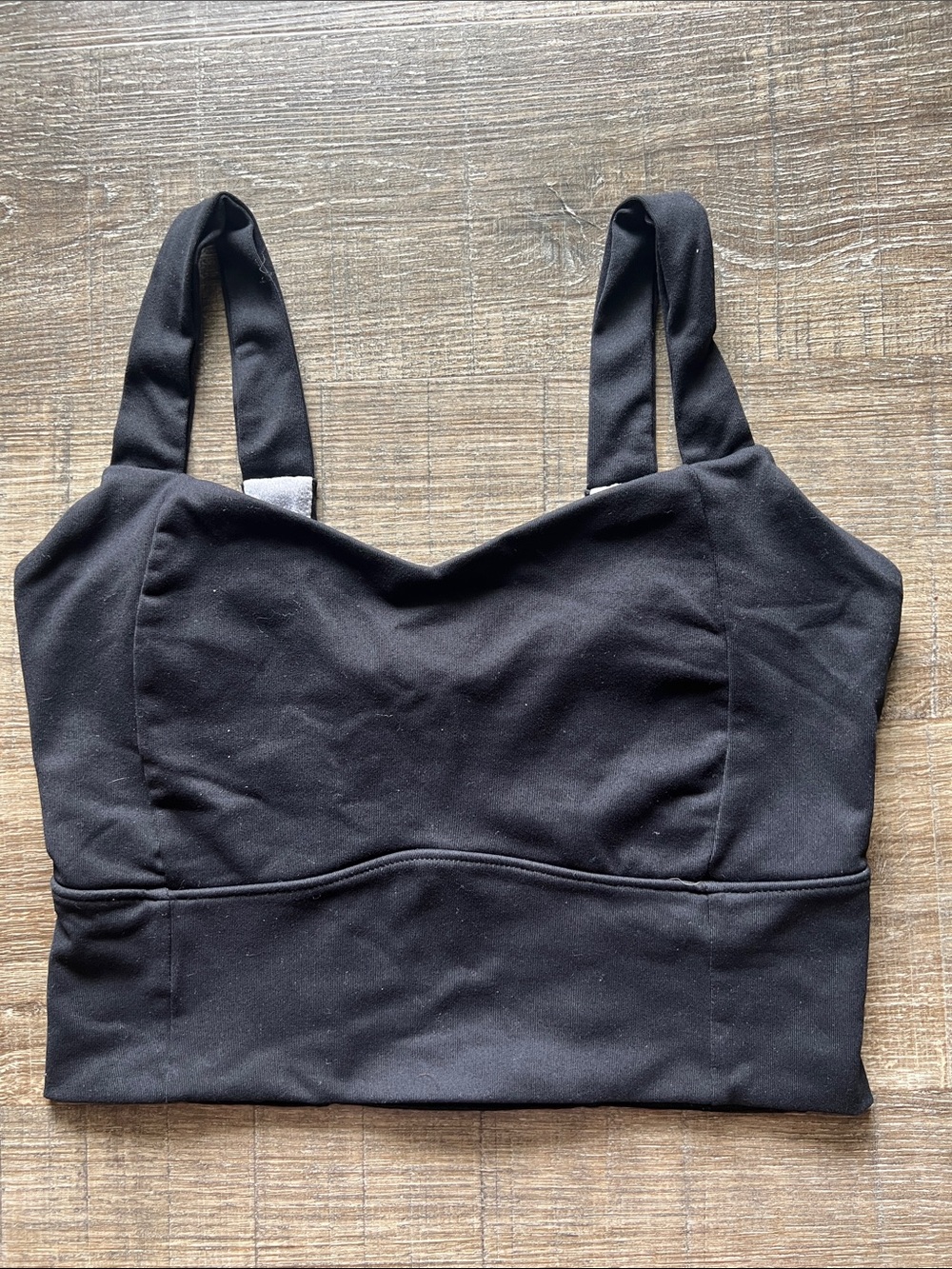 Born Primitive Black Longline Sports Bra Crop